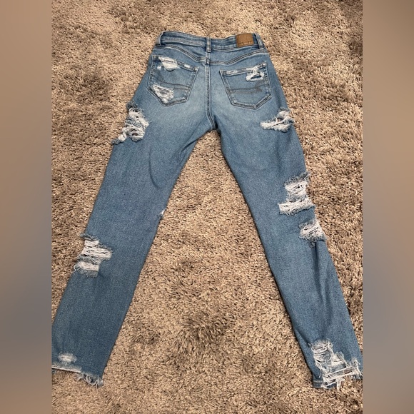 American Eagle Distressed Mom Skinny Jeans - Picture 8 of 16